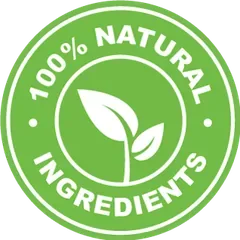 Natural ingredients badge badge